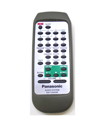Genuine Panasonic RAK-CH945WK SC-AK47 CD Stereo System Remote SA-AK47