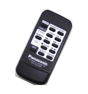 Genuine Panasonic RAK-RX929WK RX-DS17 Portable Audio Sys Remote