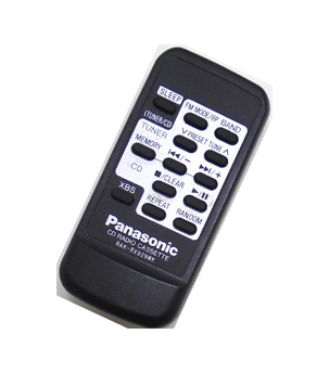 Genuine Panasonic RAK-RX929WK RX-DS17 Portable Audio Sys Remote