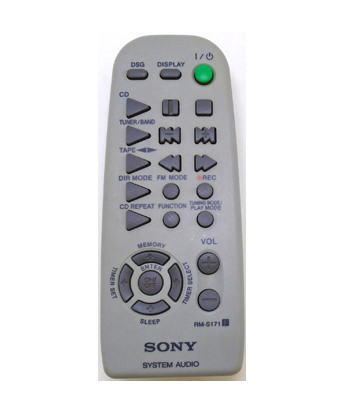 Genuine Sony RM-S171 CMT-CP101 CMT-M70 Micro System Remote CMT-M70K