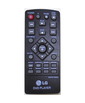 Genuine LG COV31736202 DP132 DP132H DVD Player Remote
