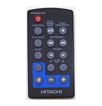 Genuine Hitachi AXM8110U Micro Hi-Fi System Remote