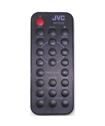 Genuine JVC RD-D70 Wireless Hi-Fi Stereo System Remote