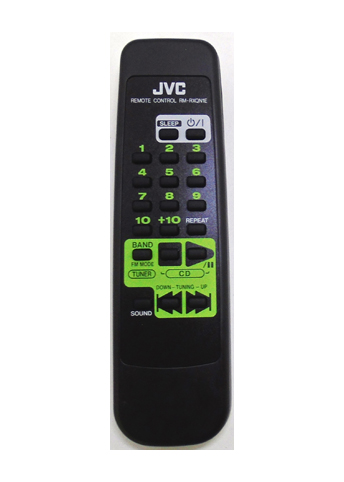 Genuine JVC RM-RXQN1E RC-QN1 Portable Audio System Remote RC-QN1BK