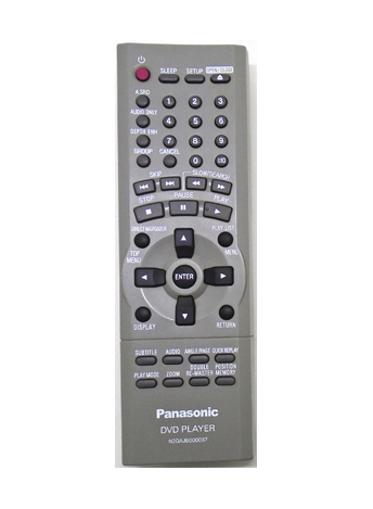 Genuine Panasonic N2QAJB000067 DVD-S55 DVD-S75 DVD Remote DVD-S55S