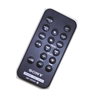 Genuine Sony RMT-CDS16iP XDR-DS16iP Docking System Remote XDR-DS16iPN