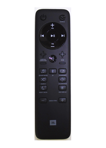 New Genuine JBL Bar 5.1 4K Ultra HD Soundbar Remote
