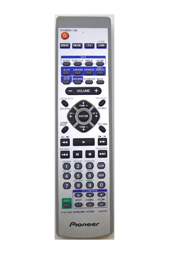 Genuine Pioneer AXD7337 XV-DV620 XV-DV820 DVD Receiver Remote XV-DV303
