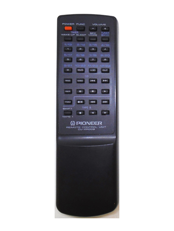 Genuine Pioneer CU-XR009 XR-P340 XR-P340M Stereo System Remote