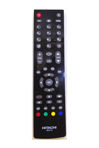 Genuine Hitachi RC2712 HDR1T01 HDR5T01 Freeview Recorder Remote