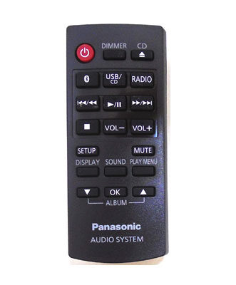 New Genuine Panasonic N2QAYB000984 SC-PM602EB Audio Remote SC-PM250 SC-PM600
