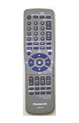 Genuine Panasonic N2QAKB000022 NV-FJ632EE VCR Remote NV-FJ628EE
