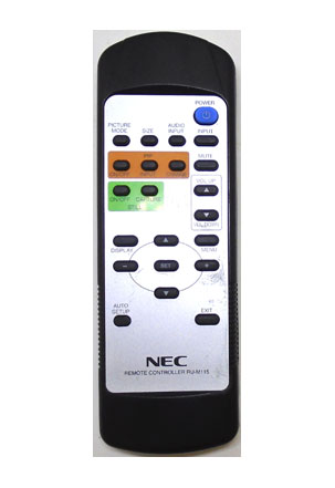 Genuine NEC RU-M115 LCD3215 LCD4215 LCD4615 Monitor Remote
