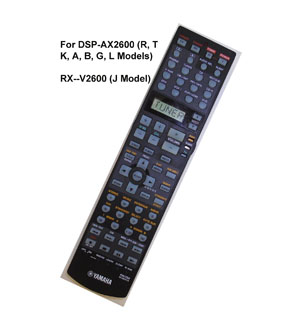 Genuine Yamaha RAV359 WF36570 EX DSP-AX2600 AV Remote RX-V2600