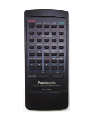 Genuine Panasonic RAK-RX309WM RX-DT680 Boombox System Remote
