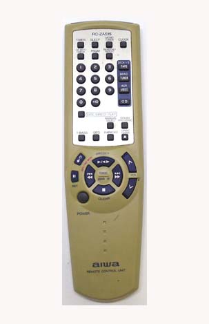 Genuine Aiwa RC-ZAS15 NSX-HMA56 NSX-DP55 Audio Remote