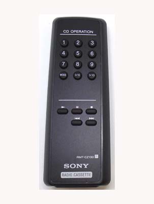 Genuine Sony RMT-CZ130 CFD-Z120 CFD-Z130 Audio Remote