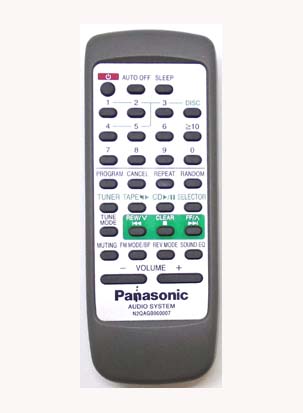 Genuine Panasonic N2QAGB000007 SC-PM11 CD Stereo Remote SA-PM11